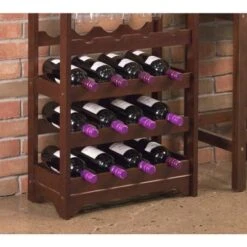 Copper Grove Codville 16-bottle Wine Rack - Veneer/MDF -Elegance Barware 3972e9f1 66c3 4d36 88dc 157c821c006c