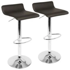 Porch & Den Tower Contemporary Ale Adjustable Barstools (Set Of 2) - White -Elegance Barware 3d3ba74f ca01 4682 9bc9 403388e933b3