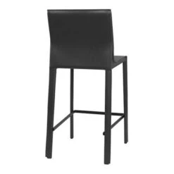 STAN Modern Leather Counter Stool - Chianti -Elegance Barware 3edfd05c 3476 4fcb 9da1 1f2cda13fbf8