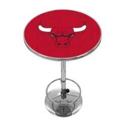 NBA Chrome Pub Table - City - Los Angeles Lakers -Elegance Barware 40194937 440c 4c88 a8cb 865d00ad81e9