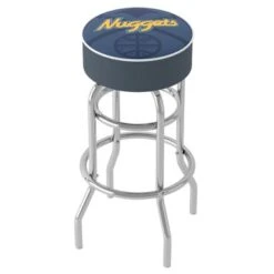 NBA Padded Swivel Bar Stool - Fade - 20" X 20" X 31" - Memphis Grizzlies -Elegance Barware 40a4b910 324d 4f67 aec3 493880c80d7e