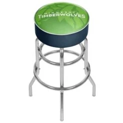NBA Padded Swivel Bar Stool - Fade - 20" X 20" X 31" - Portland Trail Blazers -Elegance Barware 4344cc57 78c4 4ef9 8b8e 9468ade685d1