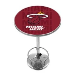NBA Chrome Pub Table - City - New York Knicks -Elegance Barware 435e3d02 148e 472c 951c ecd1e456966a