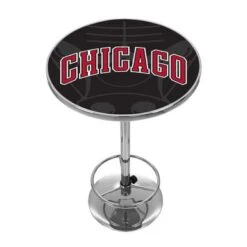 NBA Chrome Pub Table - Fade - 31"H - Los Angeles Clippers -Elegance Barware 44eb6bbb daeb 4330 9bd7 5b4eade92647