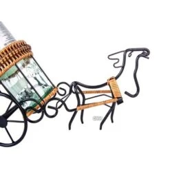 Moose-Drawn Sleigh Ride Wine Holder - Multi -Elegance Barware 459867cf 71f2 4c5e 8ad3 e4b0af7d320f