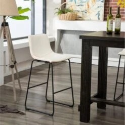 Roundhill Furniture Bronco Antique Wood Finished Bar Dining Set: Table And Four Bar Stools - Brown -Elegance Barware 4643c3aa 425e 458a ba12 790642b31bf2