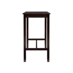 Ansley Bar Height Pub Table Walnut -Elegance Barware 488588e1 6918 4fd3 a729 1a3812858f15