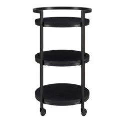 Graham Bar Cart - Black Grain -Elegance Barware 4f6b4550 c8da 4b89 89a7 0b6e01520311
