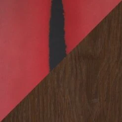 Hydra Industrial Bar Table In Metal And Wood - Red -Elegance Barware 510fe5a4 bdd6 4b4c 8a05 3a7debd4d8e4