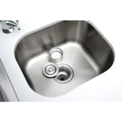 Mont Alpi MASF-SS Stainless Steel Beverage Center Cabinet Module With Outdoor Refrigerator Faucet And Sink - Stainless Steel -Elegance Barware 51c2210f ab79 4235 af24 068e45471751