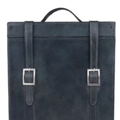 Leather Modern Wine Holder - 9 X 10 X 16 - Tan -Elegance Barware 53977c5f 8b47 4107 8e8d 9bff24da7bd2