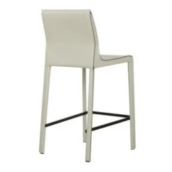 STAN Modern Leather Counter Stool - Chianti -Elegance Barware 5614964c c283 4f0e a8e6 458d22c026ad