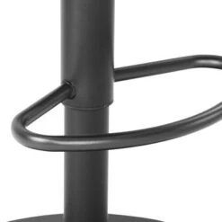 Wyatt Adjustable Height Swivel Stool - 17"d X 17"w X 42.13"h - Single - Distressed Black - Bar Height -Elegance Barware 57a03c84 2899 4858 bf18 ef930a2a8d61