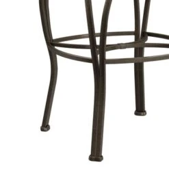 Hillsdale Furniture Montello Metal Bar Height Swivel Stool, Old Steel - 48.5"H X 20"W X 18"D - Bar Height -Elegance Barware 57afb216 9383 4c1c b979 a43028204cac