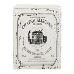 Wood Farmhouse Wine Rack 16 X 14 X 13 - 14 X 13 X 16 - White -Elegance Barware 58d37d5c 4f82 47f8 9c62 1cca0ba4267e