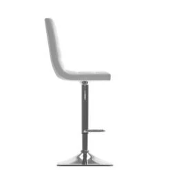 Xavier Adjustable Barstools With Swivel Seat (Set Of 2) - White -Elegance Barware 59ec1da0 4ffe 45b1 ae74 ffc9e9c0b675