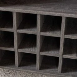 Lochner Mid Century Faux Wood Wine And Bar Cabinet By Christopher Knight Home - Walnut -Elegance Barware 5ae3a1a7 bb5a 47c4 ae42 61e5727d8e48