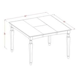 Black & Cherry Finish Natural Rubberwood 5-piece Dining Pub Set -Counter-height Square Table- 4 Chairs(Seat's Type Options) - CHEL5-BLK-C -Elegance Barware 5e46a7ec bd76 47b0 aaf3 42d2b820a652