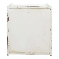 Wood Farmhouse Wine Rack 16 X 14 X 13 - 14 X 13 X 16 - Red -Elegance Barware 5eec5da9 3a6a 4e47 b930 ecd6739c1591