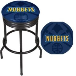 NBA Black Ribbed Bar Stool - Fade - Memphis Grizzlies -Elegance Barware 60b0456b 95b1 4a08 b30b dc6fdb31c146