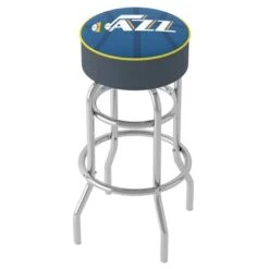 NBA Padded Swivel Bar Stool - Fade - 20" X 20" X 31" - Portland Trail Blazers -Elegance Barware 6271e5be 53cd 4870 aa46 c12e32d866cf