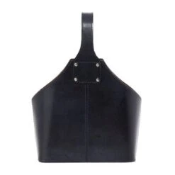 Leather 2 Bottle Wine Holder With Carrying Handle - Brown - 5.65 X 10.25 X 13.30 -Elegance Barware 66bcde59 9255 493c b91a 2f19a806d8ae