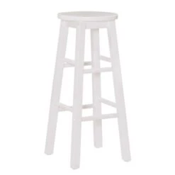The Gray Barn Cackleberry Basic Stationary Backless Bar Stool - Greywash -Elegance Barware 67b3b5b0 87cb 4286 aa6e f7736514769c