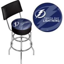 NHL Swivel Bar Stool With Back - Watermark - Philadelphia Flyers -Elegance Barware 6a7af787 0a75 436a a449 9fd6c2b66bf2