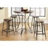 Carbon Loft Johansson Counter Height Pub Table Set - 5-Piece Set