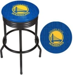 NBA Black Ribbed Bar Stool - City - Los Angeles Lakers -Elegance Barware 6dbb572e 802b 4f86 a897 55e4c798b8c2