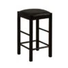 Jasmine 3PC Tavern Set Black Faux Marble