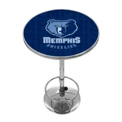 NBA Chrome Pub Table - City - Los Angeles Clippers -Elegance Barware 6f2f4211 dcaf 4f40 afaf 90da174f6032