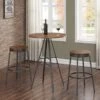 Stava 3-Piece Pub Table Set By Greyson Living - Oak -Elegance Barware 73b29413 5128 4303 8683 6c39d28b0b26