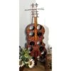 Eclectic 47 X 17 Inch Violin Wood And Metal Wine Rack By Studio 350 - MTL WINE RACK 17"W, 47"H -Elegance Barware 74ae220a 1ee3 4907 bcdb 998226ed1ce9