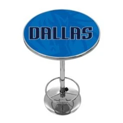 NBA Chrome Pub Table - Fade - 31"H - Indiana Pacers -Elegance Barware 74f91310 b179 463a adab 017dca3a719e