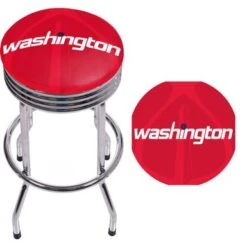 NBA Chrome Ribbed Bar Stool - Fade - Utah Jazz -Elegance Barware 76574115 679b 48ac bc56 682d49f83aa8