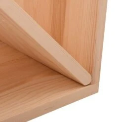 24 Bottle Solid Wood Tabletop Wine Bottle Rack,Burlywood - Burlywood -Elegance Barware 78b4313b 1894 4e0d 92fd 1f8eae2ba356