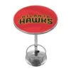 NBA Chrome Pub Table - Fade - 31"H - Miami Heat