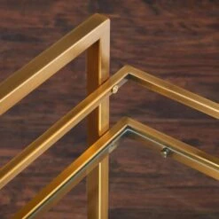 Simple Living Manhattan Bar Cart - Antique Pewter -Elegance Barware 7d621edb b3f9 47bd b8e7 974f2e91b9b1