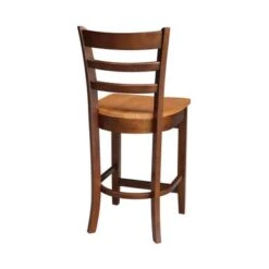 Emily Solid Wood Stool - Black - Counter Height -Elegance Barware 7eb445cf 453a 48f6 9c16 daea3c58a339