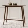 Carson Carrington Viborg Walnut Finish Wood Bar Table - 47.24" L X 17.72" W X 42.01" H - Walnut -Elegance Barware 7eb7e138 d59a 4120 9af6 18af05cd1bfe