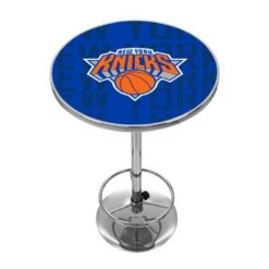 NBA Chrome Pub Table - City - Los Angeles Lakers -Elegance Barware 7fe601bf 304f 4476 ac11 7ab5d0310651