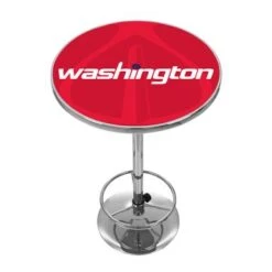 NBA Chrome Pub Table - Fade - 31"H - Oklahoma City Thunder -Elegance Barware 83badb33 4a62 44d6 a22b a6f4b107f2fa