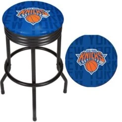NBA Black Ribbed Bar Stool - City - Pheonix Suns -Elegance Barware 842b864e 94d3 4c19 9fea 550cbc8cea8a