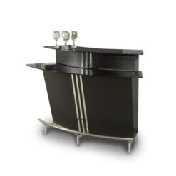 Christopher Knight Home Boulevard Black Glass Table Top Bar - Boulevard Black Glass Table Top Bar