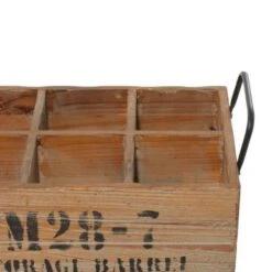 Brown Fir Rustic Wine Holder 8 X 16 X 9 - Brown -Elegance Barware 861e8cee 0485 4dc7 9ded 69d14b22def5