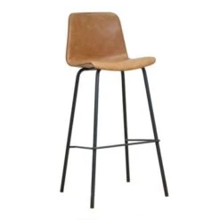 (Set Of 2) Erwin Faux Leather Bar & Counter Stool (2 Color Options) - Tan - Bar Height -Elegance Barware 8a100cdb 2c5a 470a bd8f 36367123adbb