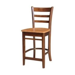 Emily Solid Wood Stool - Black - Counter Height -Elegance Barware 8b8e07ee e7f6 4d88 98fd ac238e510a9a
