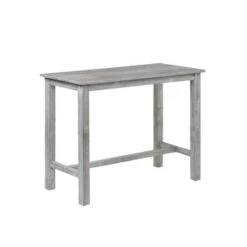 The Gray Barn Kaess Pub Height Dining Table - Barnwood -Elegance Barware 8debf82d 7ac4 4afd 9c44 86587be4afa7