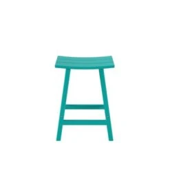 Laguna 24" All-Weather Resistant Outdoor Patio Bar Stool - Orange -Elegance Barware 8f76d5ec 6b73 47c2 a851 8d38a5d9a1a9
